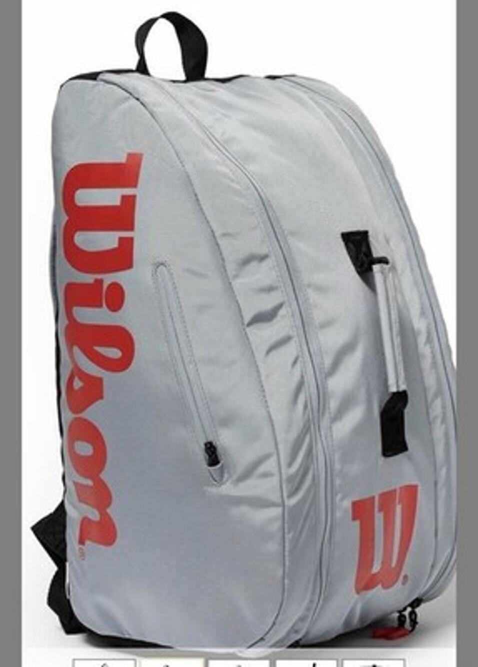 Wilson Super Tour Pickleball Bag 3 Paddle Racket Travel Sports Duffel Gift Idea